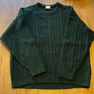 Aritzia Sunday Best oversized cable sweater